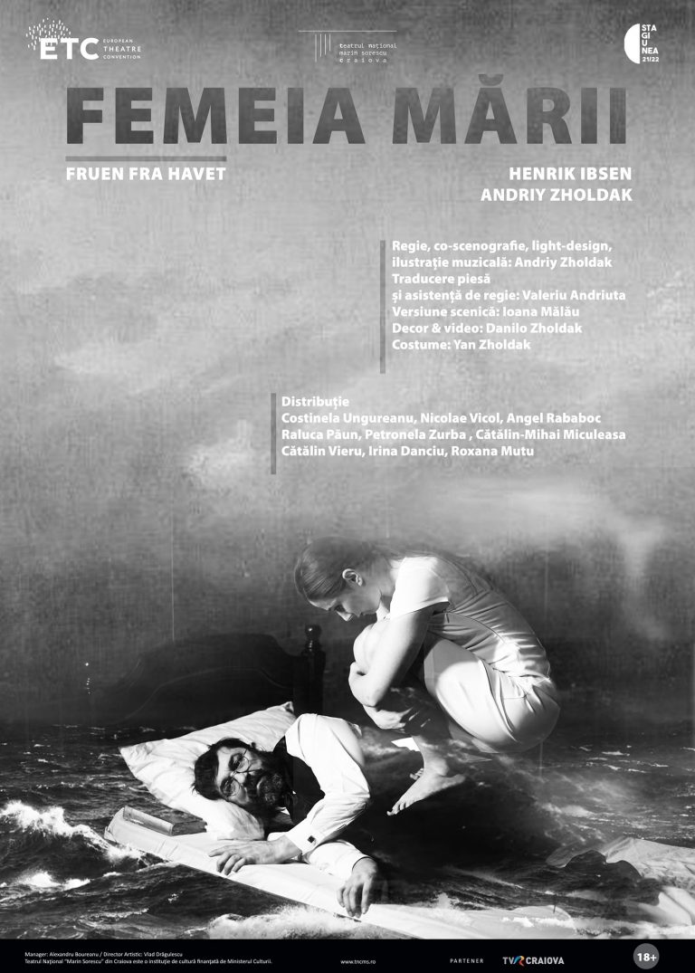 FEMEIA MĂRII, de Henrik Ibsen, PREMIERA la Teatrul Naţional Craiova